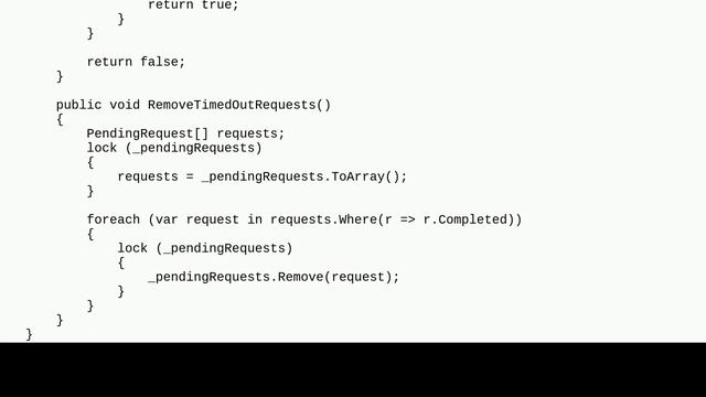 Request-response model over sockets/websockets смотреть онлайн