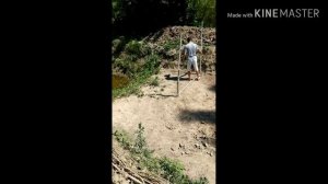 Как самому сделать пруд без Пленки 1#