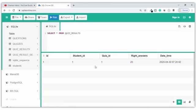 #70. Saving Quiz Result | Javafx Applications смотреть онлайн