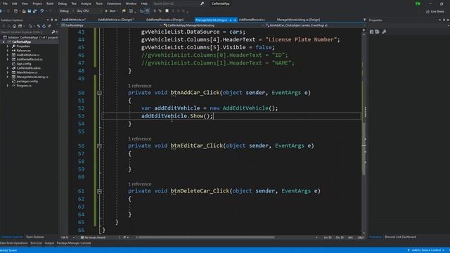 Building a C# Winforms Application - Add and Edit Form Part 1 | Trevoir Williams смотреть онлайн