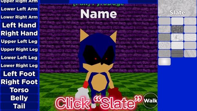 How To Make Sonic.EXE | Poly Sonic RP Roblox смотреть онлайн