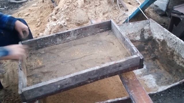 как быстро просеять сырой песок смотреть онлайн