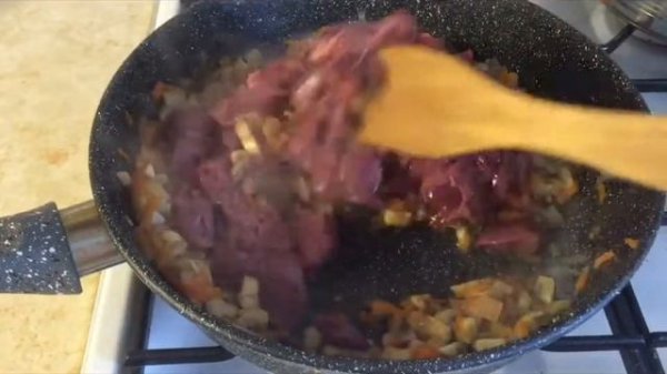 Куриная печень с грибами/ Готовим дома/Alechka Lebedeva