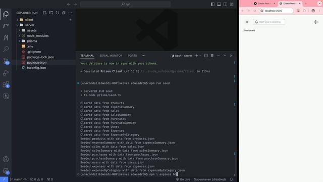 Build Nextjs Inventory Management Dashboard⚡Deploy on AWS⚡Postgres, Node, Tailwind... ⚡Part1 смотреть онлайн