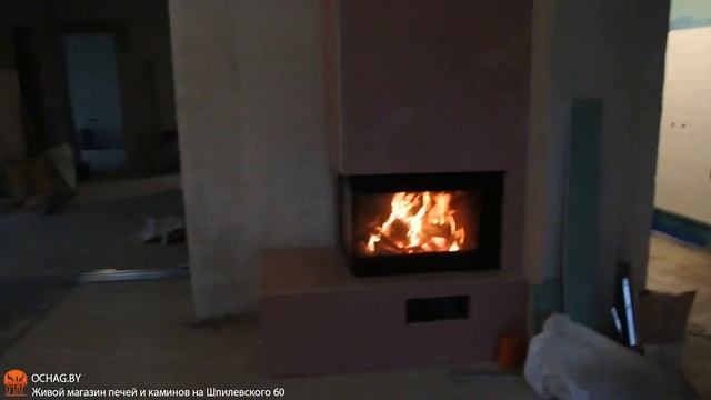 Видео Обзор Каминной Топки KFD iLux 90 Plus LR смотреть онлайн
