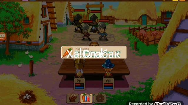 Первый взгля игры Knights of Pen and Paper ll Free Edition! смотреть онлайн
