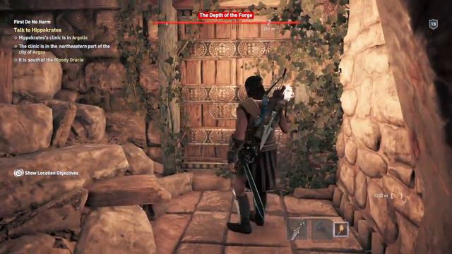 Assassin's Creed® Odyssey- Depth of the Forge - Stuck on Mysterious Door смотреть онлайн