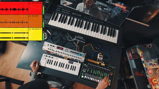 Jam 76.1 Doepfer MS-404 and TR-8 #Electro Jams смотреть онлайн