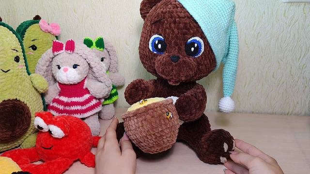 Вязаные игрушки | Готовые работы за май 2024 | Обзор 🤍🧸 смотреть онлайн