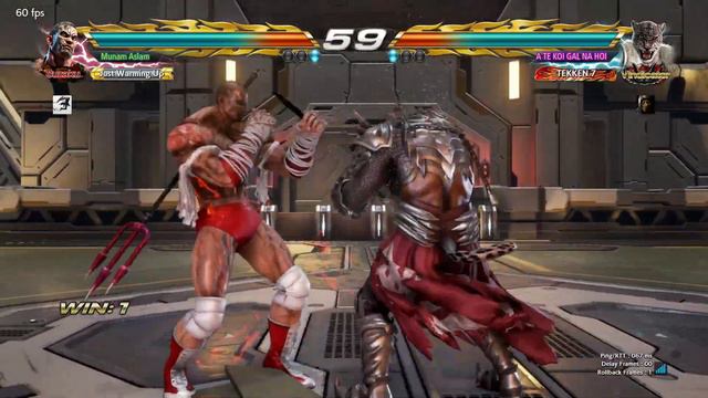 FAHKUMRAM VS ARMOR KING TEKKEN 7 ONLINE SEASON 5 смотреть онлайн