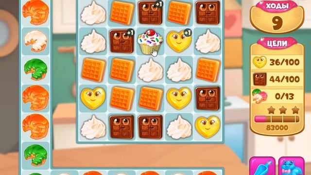 День Благодарения 46 уровень [Долина Сладостей бонусный мир] - Thanksgiving Level 46 смотреть онлайн