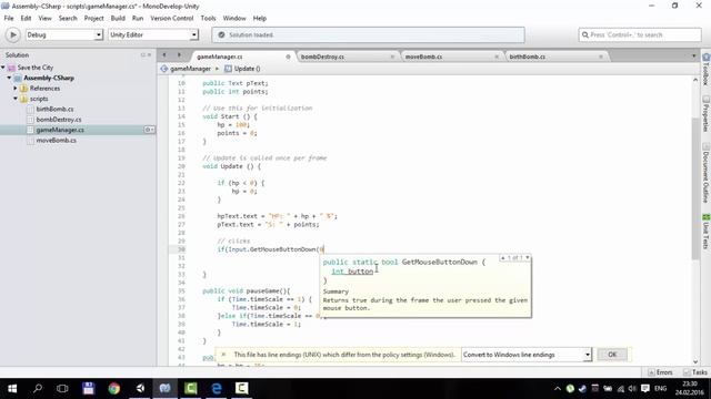 Random Developer | Unity 2D - пишем простую игру (урок #5) смотреть онлайн