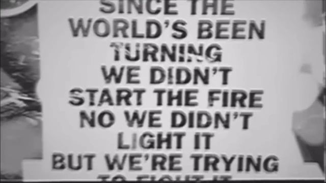 Fall Out Boy - We Didn’t Start The Fire (with video footage) смотреть онлайн