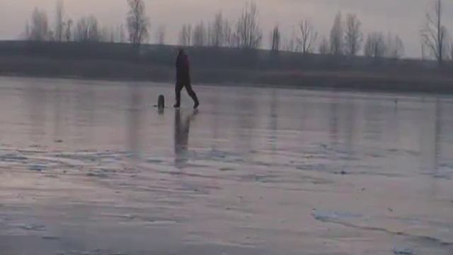 Зимняя рыбалка в Тамбовской Области пруд "Ярославка" смотреть онлайн