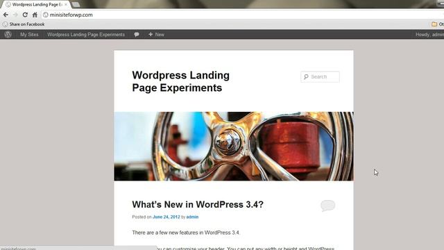 Create a Landing Page using Default Wordpress Theme смотреть онлайн