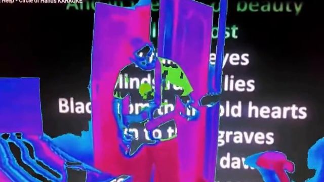 uriah heep karaoke by dss on guitar circle of the hands смотреть онлайн