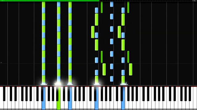 Interstellar No Time for Caution PIANO TUTORIAL Cover (Synthesia) смотреть онлайн