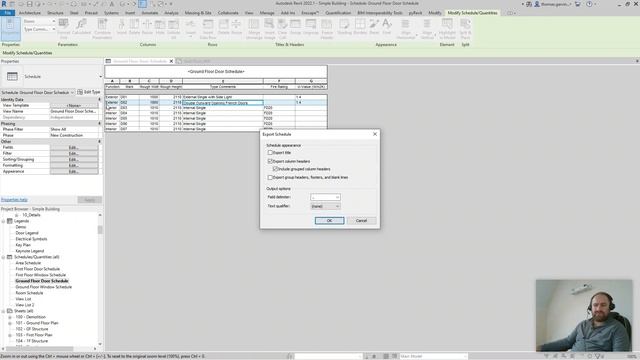 How to Export Revit Schedules to Excel смотреть онлайн