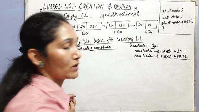 Linked List Creation| Linked List Using Dynamic Memory Allocation | Logic Explanation With C Code#1 смотреть онлайн