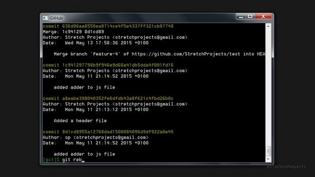 Deleting commits from GitHub (remote) смотреть онлайн