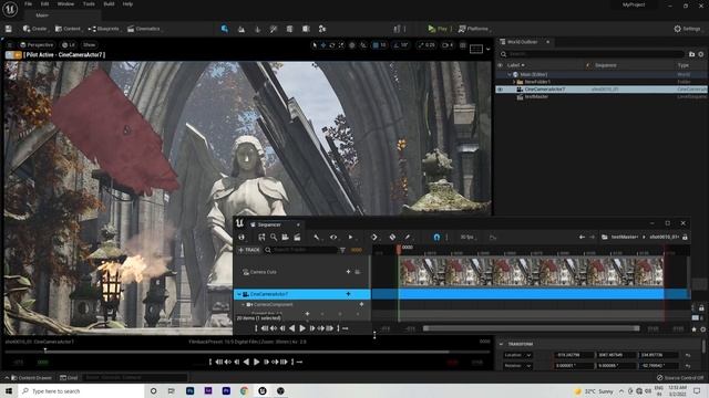 Cinematic With Master Sequence | Unreal Engine Tutorial In Hindi смотреть онлайн