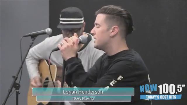 Logan Henderson - Sleepwalker (NOW 100.5 Live Acoustic 2018) смотреть онлайн