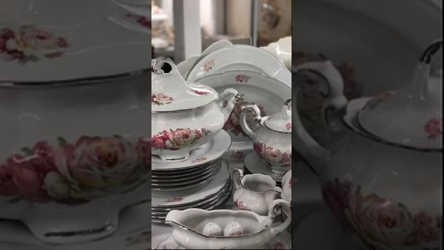 Чешская посуда. Столовые сервизы. смотреть онлайн