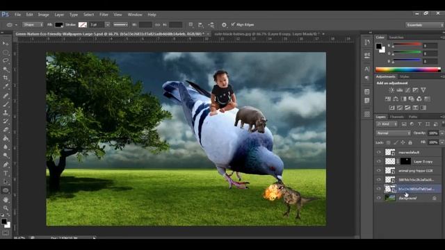 Photoshop Manipulation | Photo Manipulation Photoshop (GD Alam) смотреть онлайн