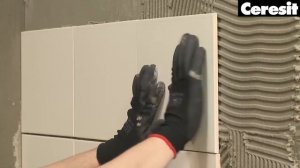 Плиточный клей Ceresit CM14. Правильное нанесение, видео инструкция