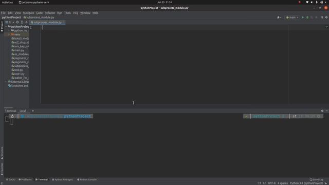 Introduction to Python subprocess module смотреть онлайн
