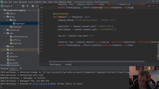 removing logging message based on logging-id - Project: Logging - Part 5 смотреть онлайн