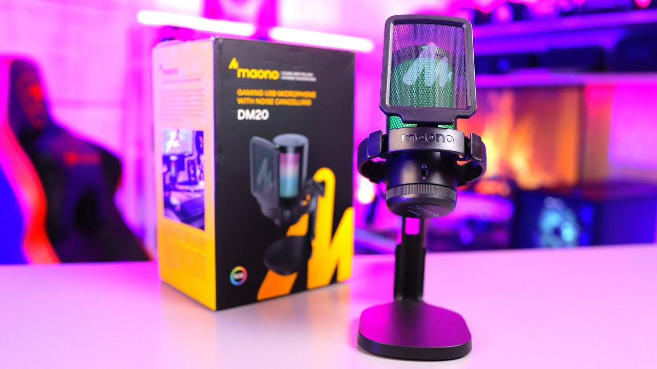 Микрофон MAONO DGM20 RGB. Бюджетный, но годный геймерский майк для подкаста и стрима. смотреть онлайн