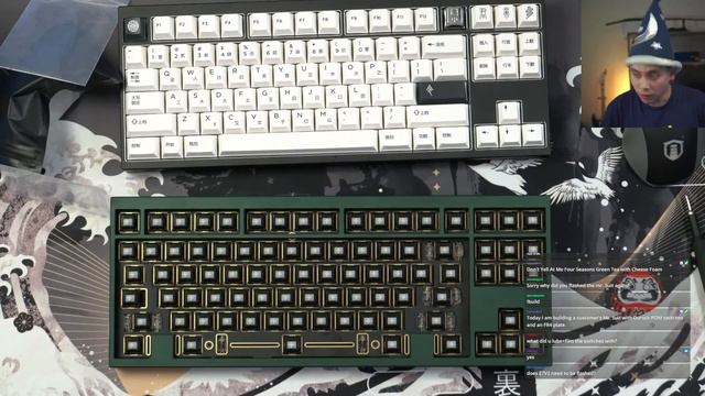 Build: Green Mr. Suit with Durock POMs - still one of the nicest TKLs I've ever typed on. смотреть онлайн