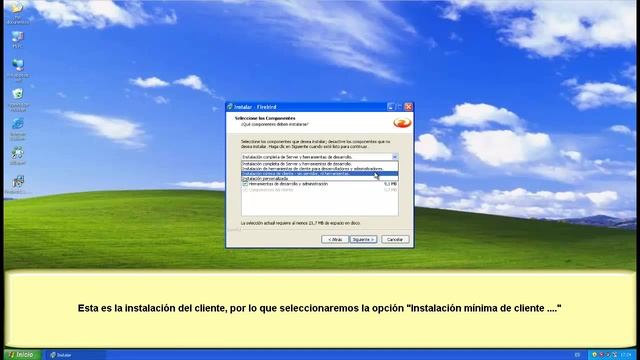 Instalación del cliente de firebird смотреть онлайн