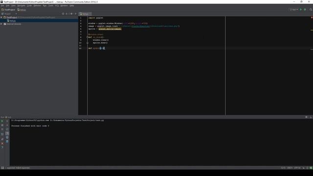 QuickTip #391 - Python Pyglet Tutorial - Sprite Image Animation | clock schedule interval смотреть онлайн