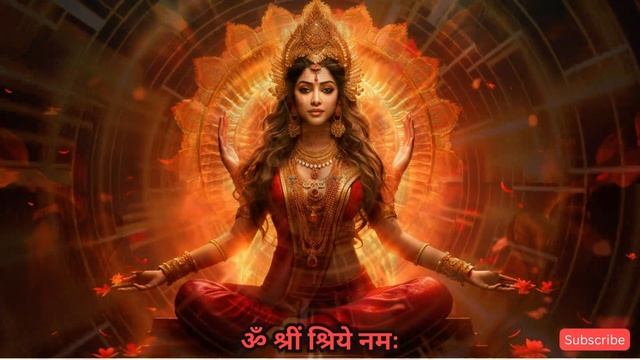 Maha Lakshmi Mantra: महा लक्ष्मी: ॐ श्रीं श्रिये नमः - Om Shreem Shriye Namaha: 108 Times - Fast смотреть онлайн