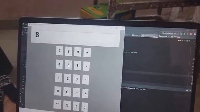 Calculator using tkinter library in python. смотреть онлайн