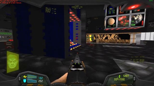 Doom (Brutal Doom Mod) - E1M1: Hangar (Knee-Deep in the Dead) - All Secrets - ULTRA VIOLENCE смотреть онлайн