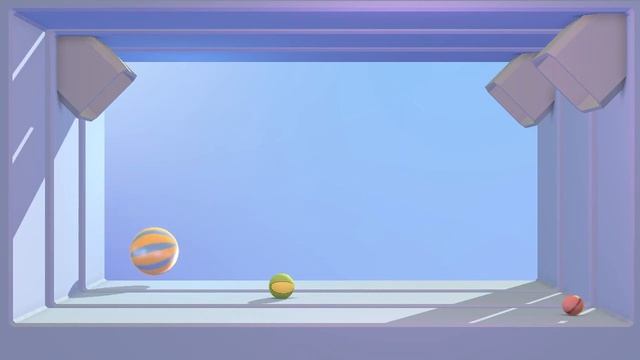Various Weights Bouncing Balls  [Animation Exercise]