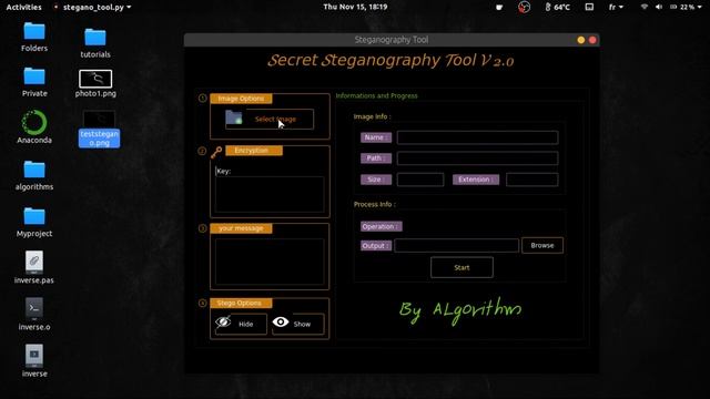 [SOON] Project python : Steganography tool with python & pyQt5 смотреть онлайн