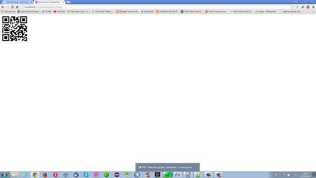 Generar imagen código QR en PHP смотреть онлайн