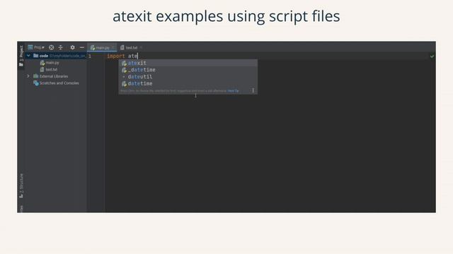 Python Modules #11: atexit module Python | Exit handlers смотреть онлайн
