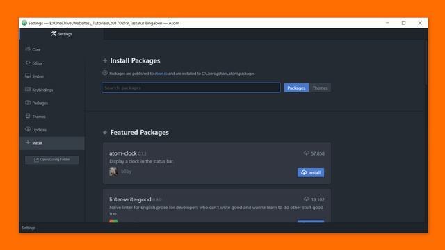 Meine Top 5 Atom Packages! [Tutorial] смотреть онлайн
