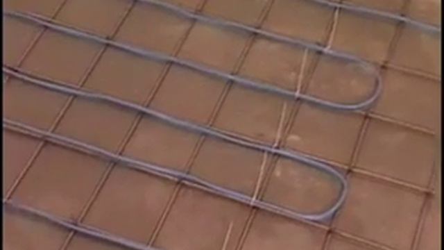 8 Укладка кабеля на стальной арматуре