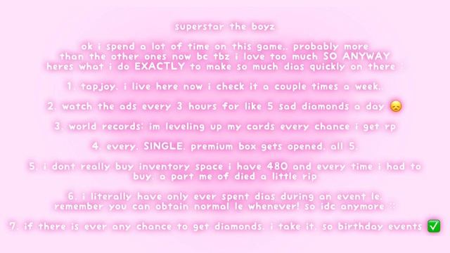 my superstar games tips! how i got 20k+ diamonds and 1M+ rhythm points etc. ✨ смотреть онлайн