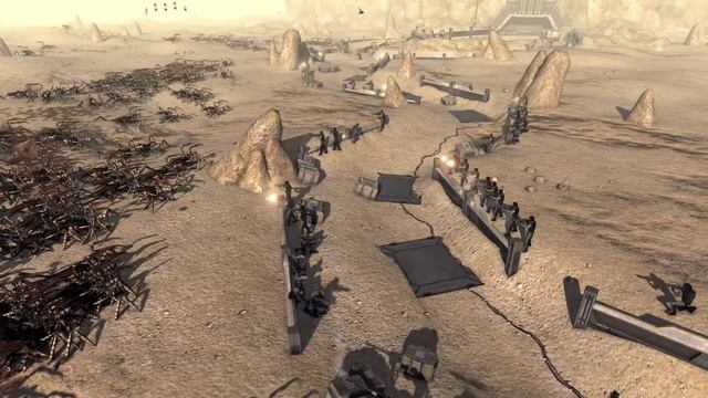 Starship Troopers - HUGE Line Defence -Men of War Assault Squad 2 смотреть онлайн