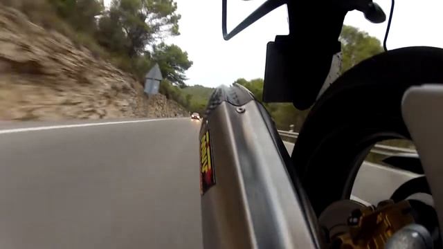 Honda Hornet - Mivv exhaust view смотреть онлайн