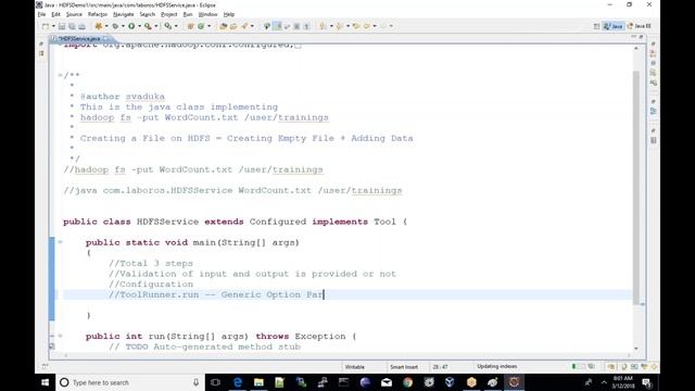 VSNR Hadoop HDFS anatomy of file write смотреть онлайн