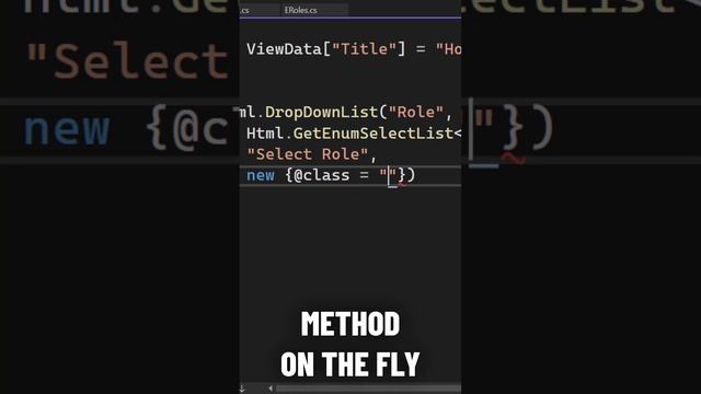 GET a DROPDOWN in ASP.NET 6 using DropDownList and GetEnumSelectList! смотреть онлайн