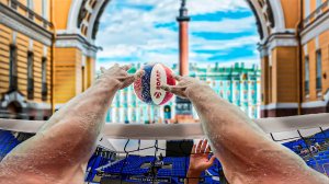 Играю в Пляжный Волейбол с Лучшими Блогерами России | Пляжный Волейбол От Первого Лица